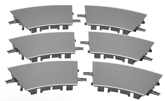 TOMYTEC C-002-2 Moving Bus System Curved Road Parts C103-30-Ro 6 Pcs. N Scale